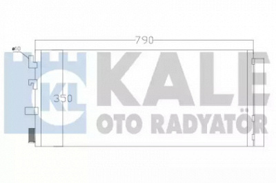 KALE OTO RADYATOR 342560 -  Конденсатор, кондиционер